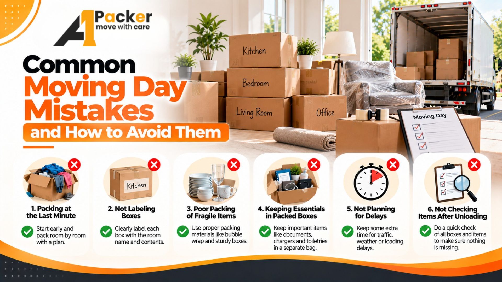 Common Moving Day Mistakes and How to Avoid Them