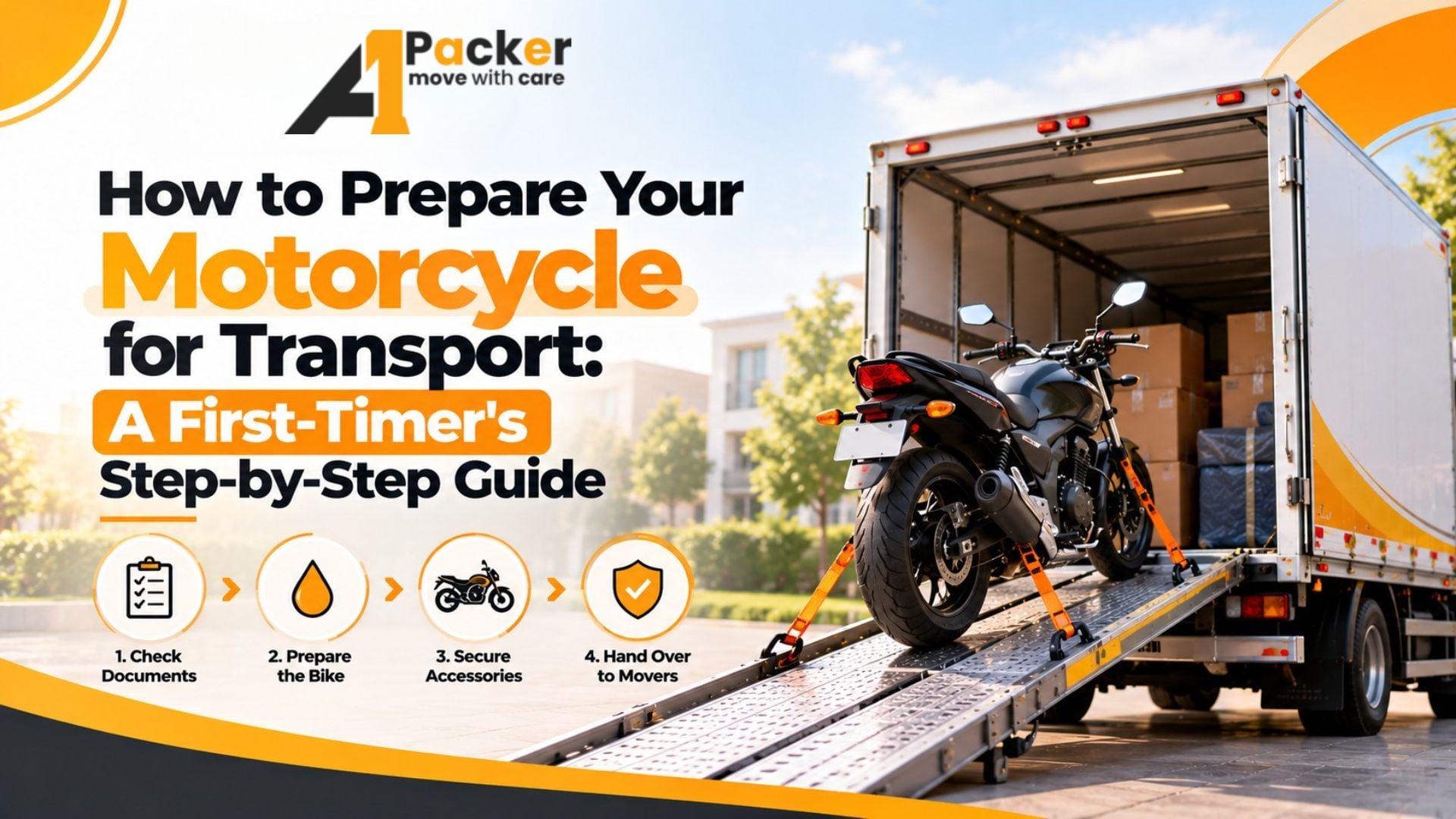 How to Prepare Your Motorcycle for Transport: A First-Timer's Step-by-Step Guide