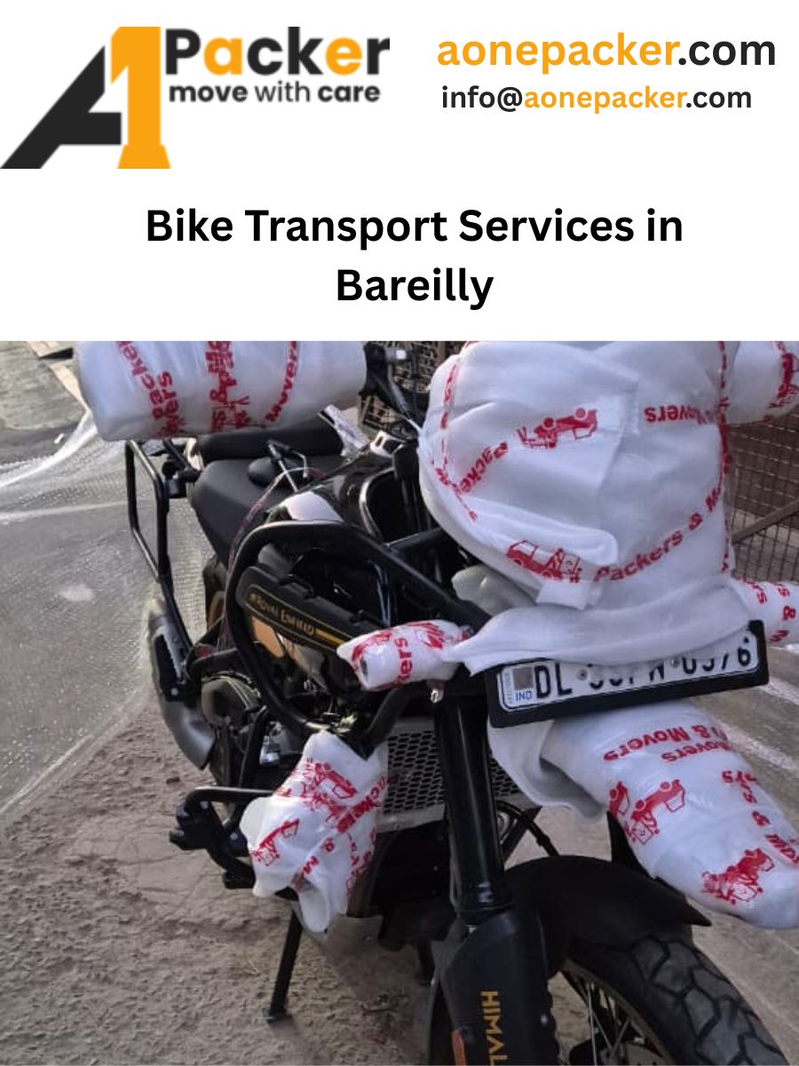 Bike Transport Services in Bareilly, Uttar Pradesh