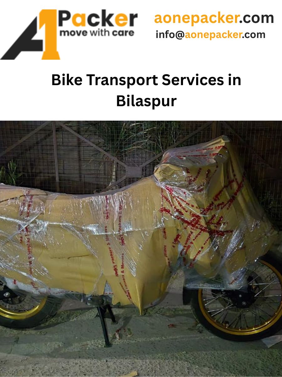 Bike Transport Services in Bilaspur, Chhattisgarh