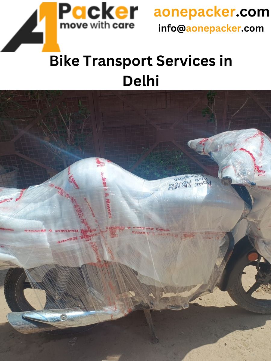 Bike Courier and Transport Services in Delhi