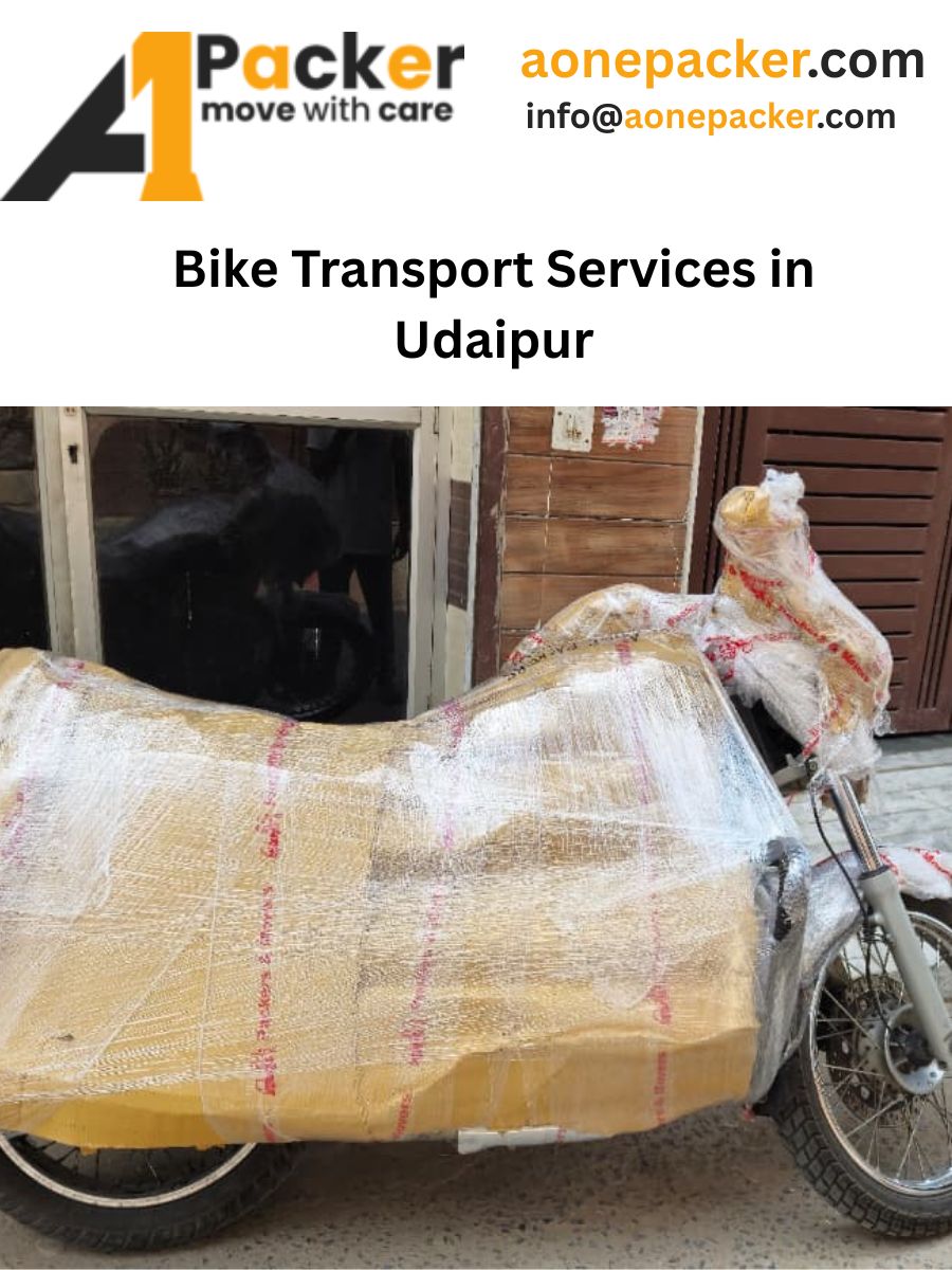 Bike Transport Services in Udaipur, Rajasthan