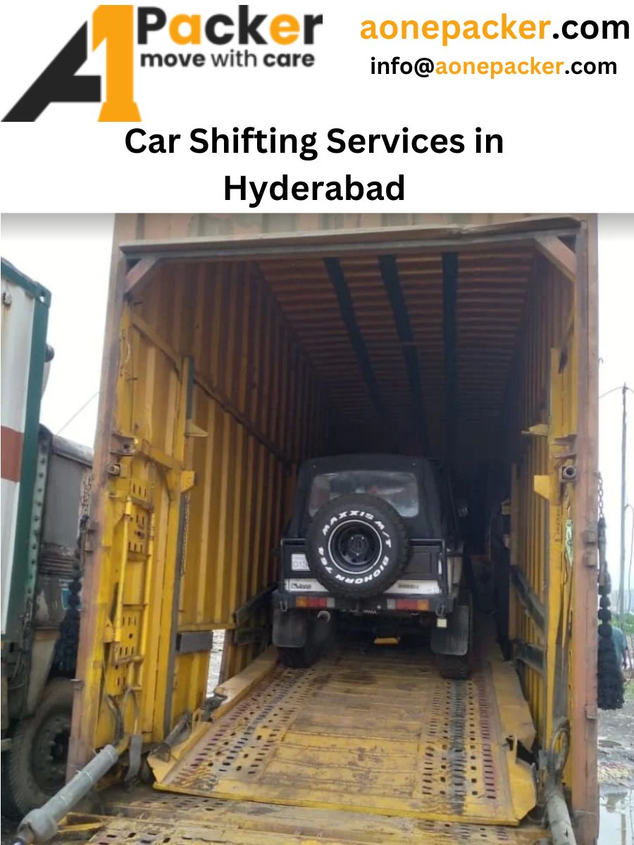 Car Transport Services in Hyderabad Aone Packer