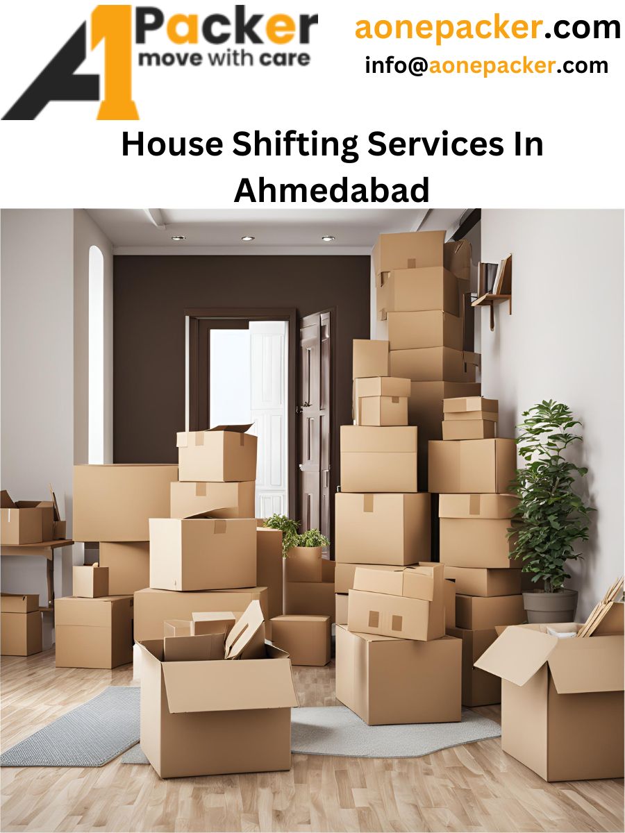 house shifting services in Ahmedabad