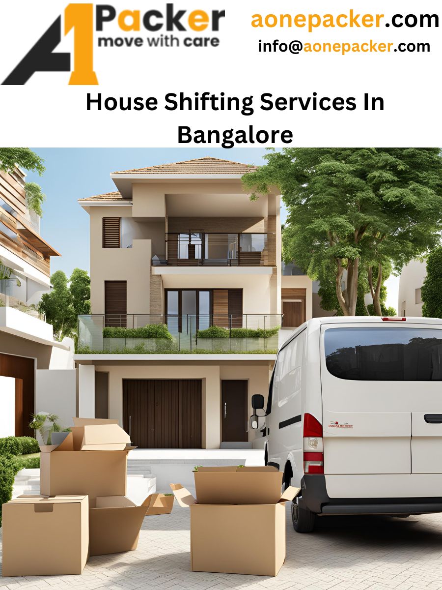 house shifting services in Bangalore