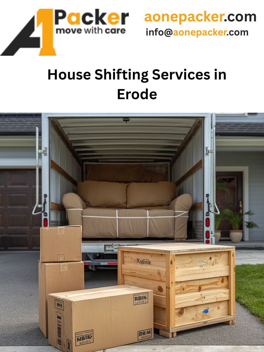 House Shifting Services in Erode, Tamil Nadu