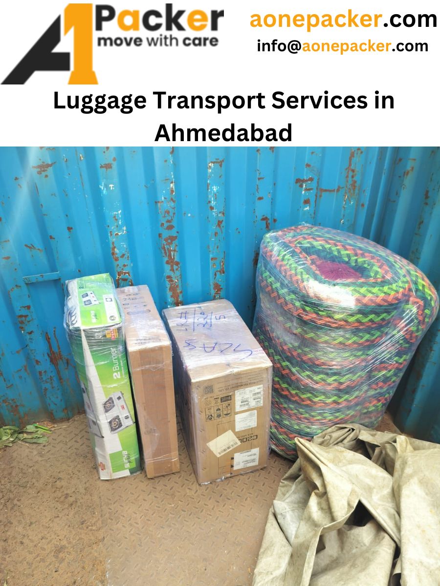 Luggage Courier Charges in Ahmedabad