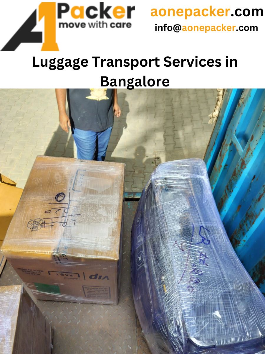 Luggage Courier Charges in Bangalore