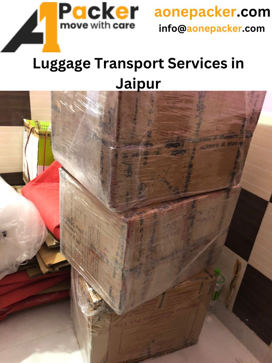 Luggage Courier Charges in Jaipur