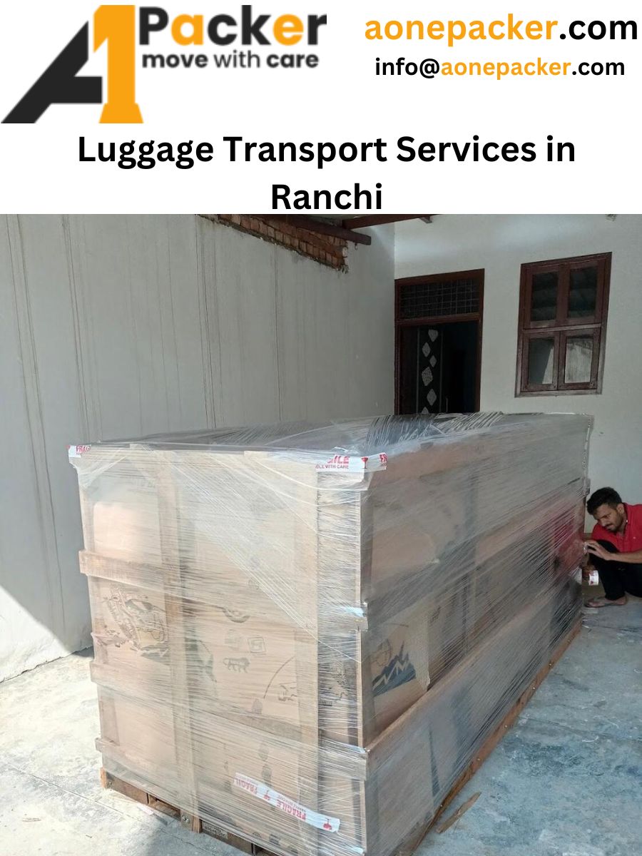 Luggage Courier Charges in Ranchi