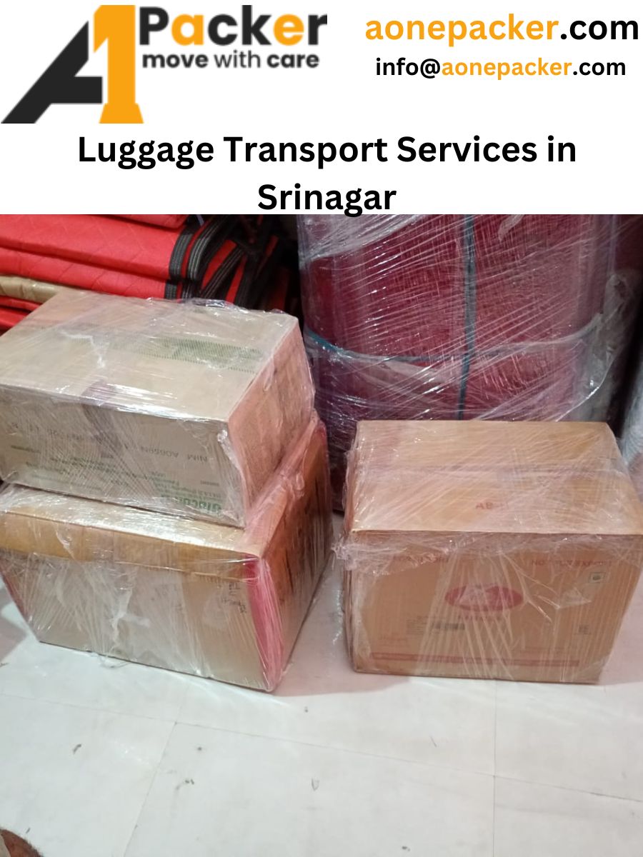 Luggage Courier Charges in Srinagar