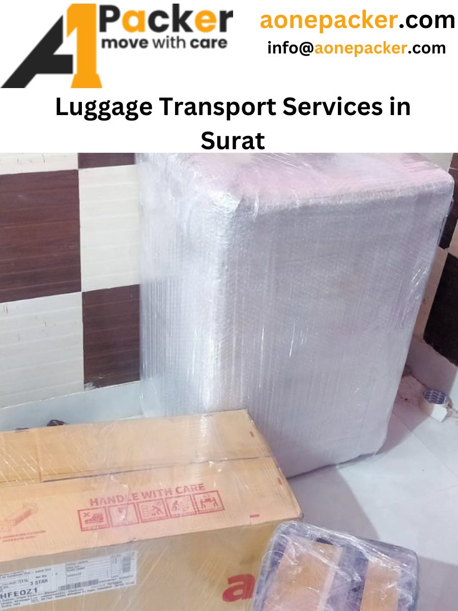 Luggage Courier Charges in Surat