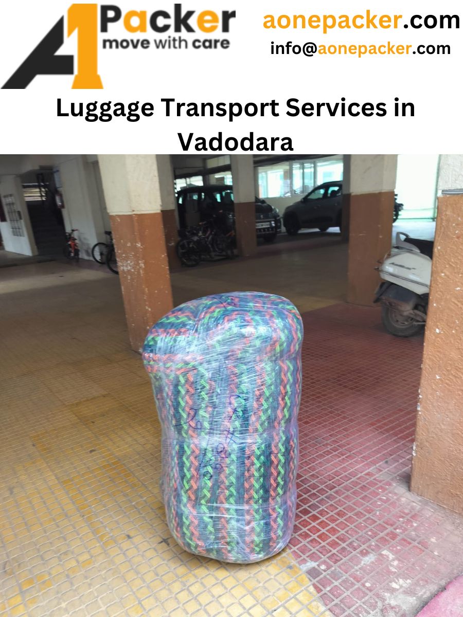 Luggage Courier Charges in Vadodara