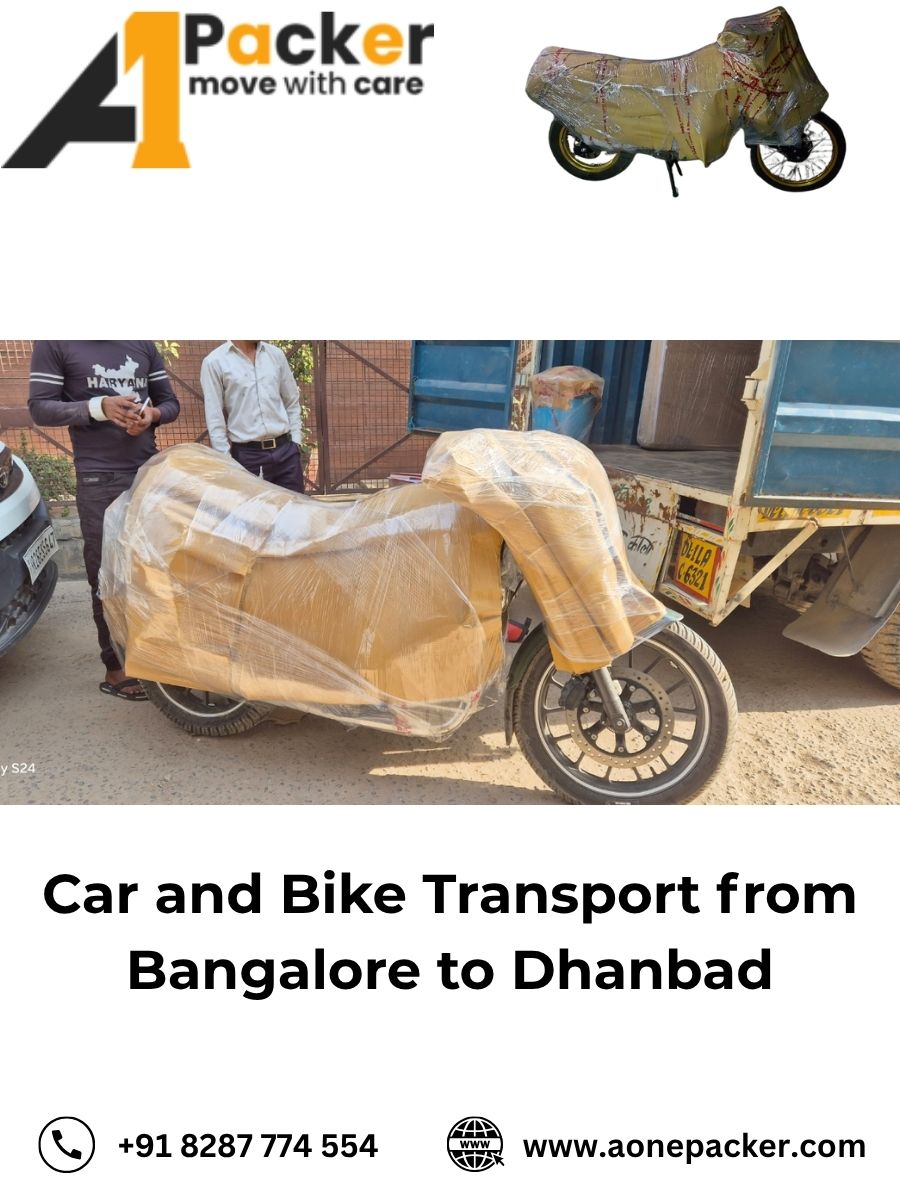 Car and Bike Transport from Bangalore to Dhanbad