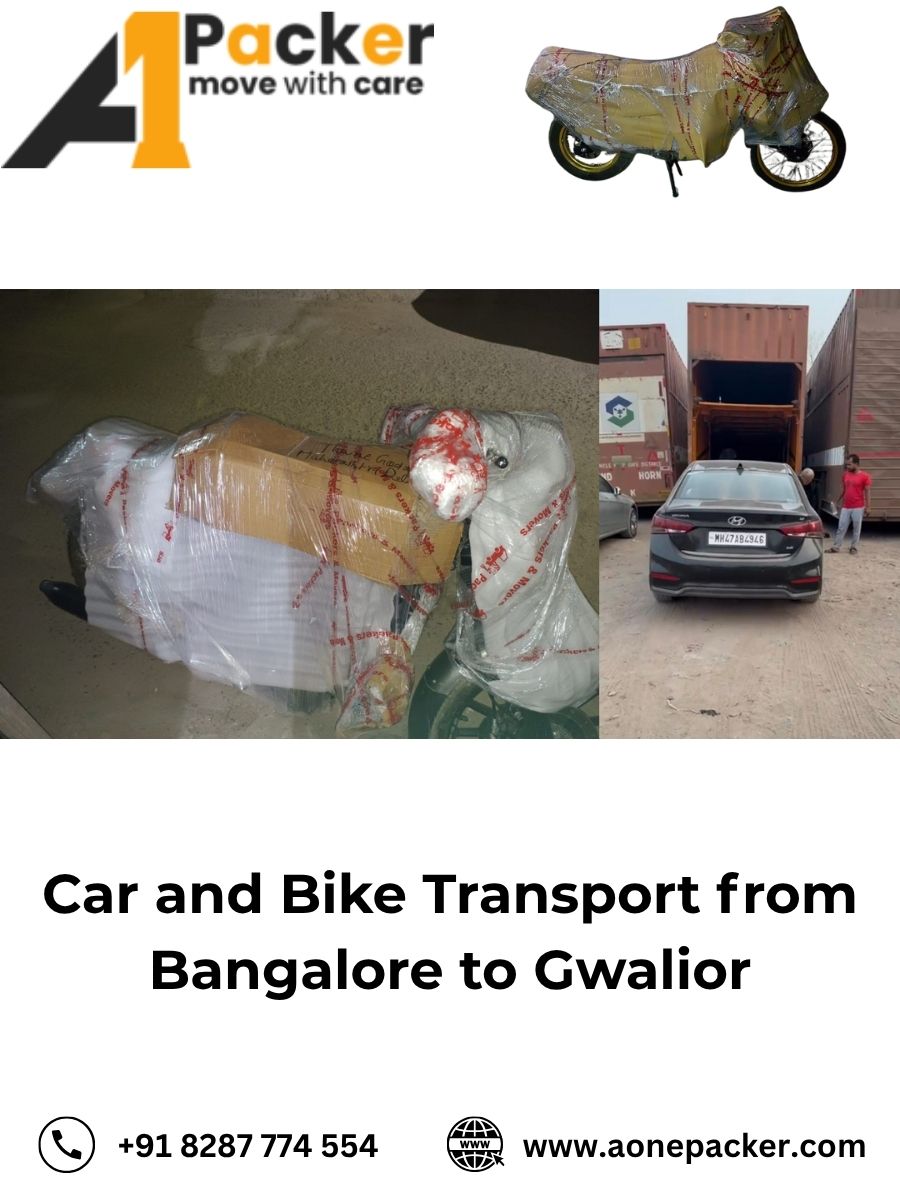 Car Bike Transport Gwalior