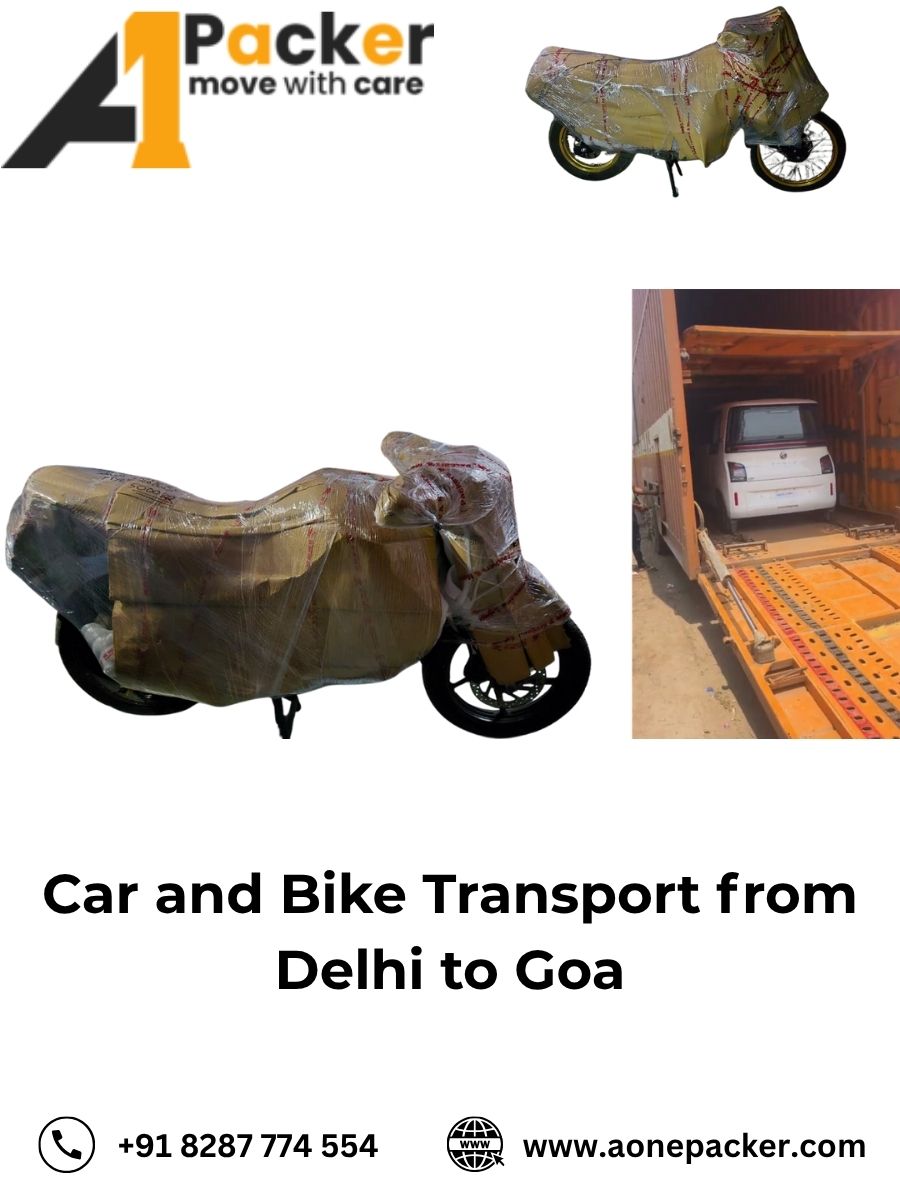 Car and Bike Transport from Delhi to Goa