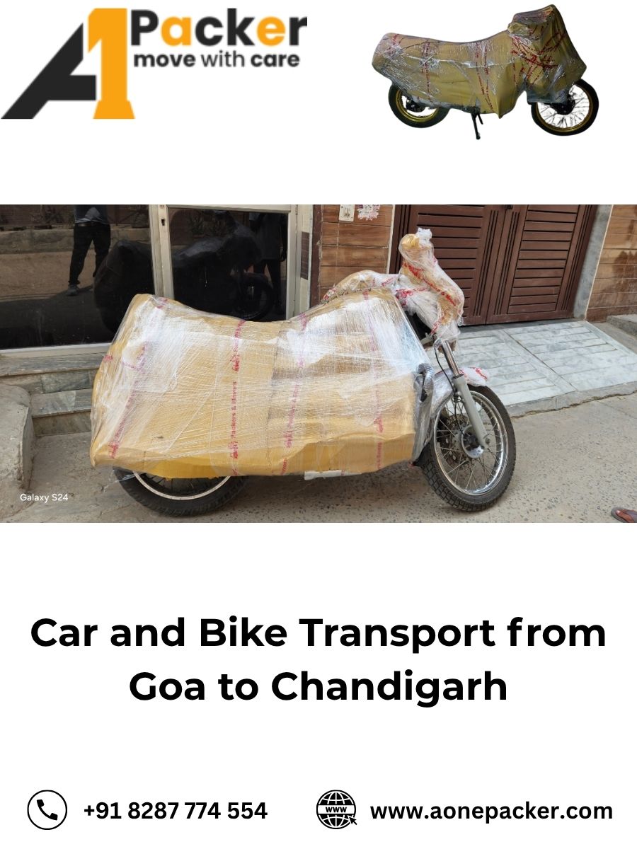 Car and Bike Transport from Goa to Chandigarh