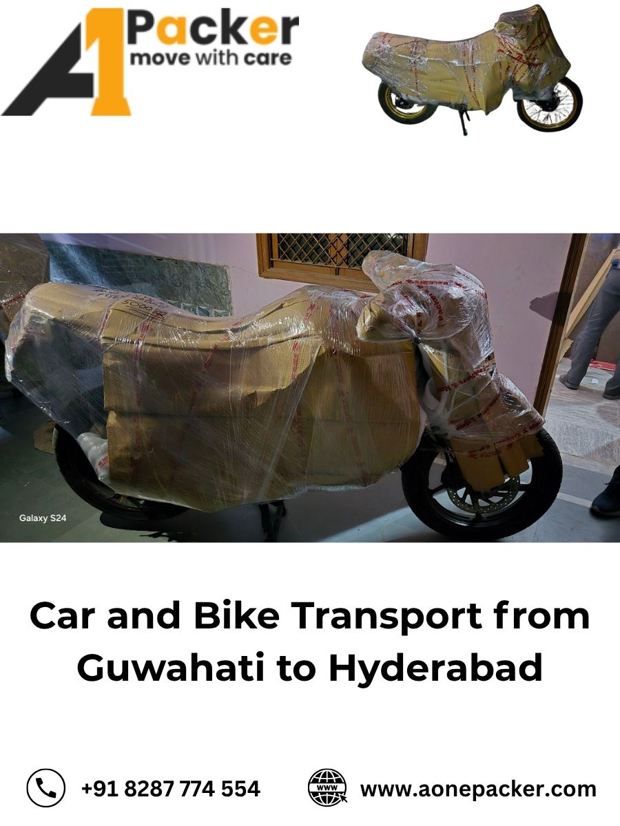 Car and Bike Transport from Guwahati to Hyderabad
