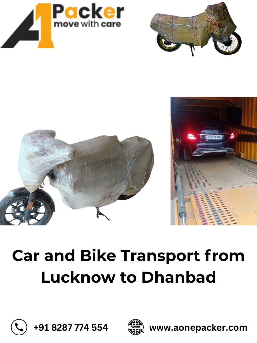Car and Bike Transport from Lucknow to Dhanbad