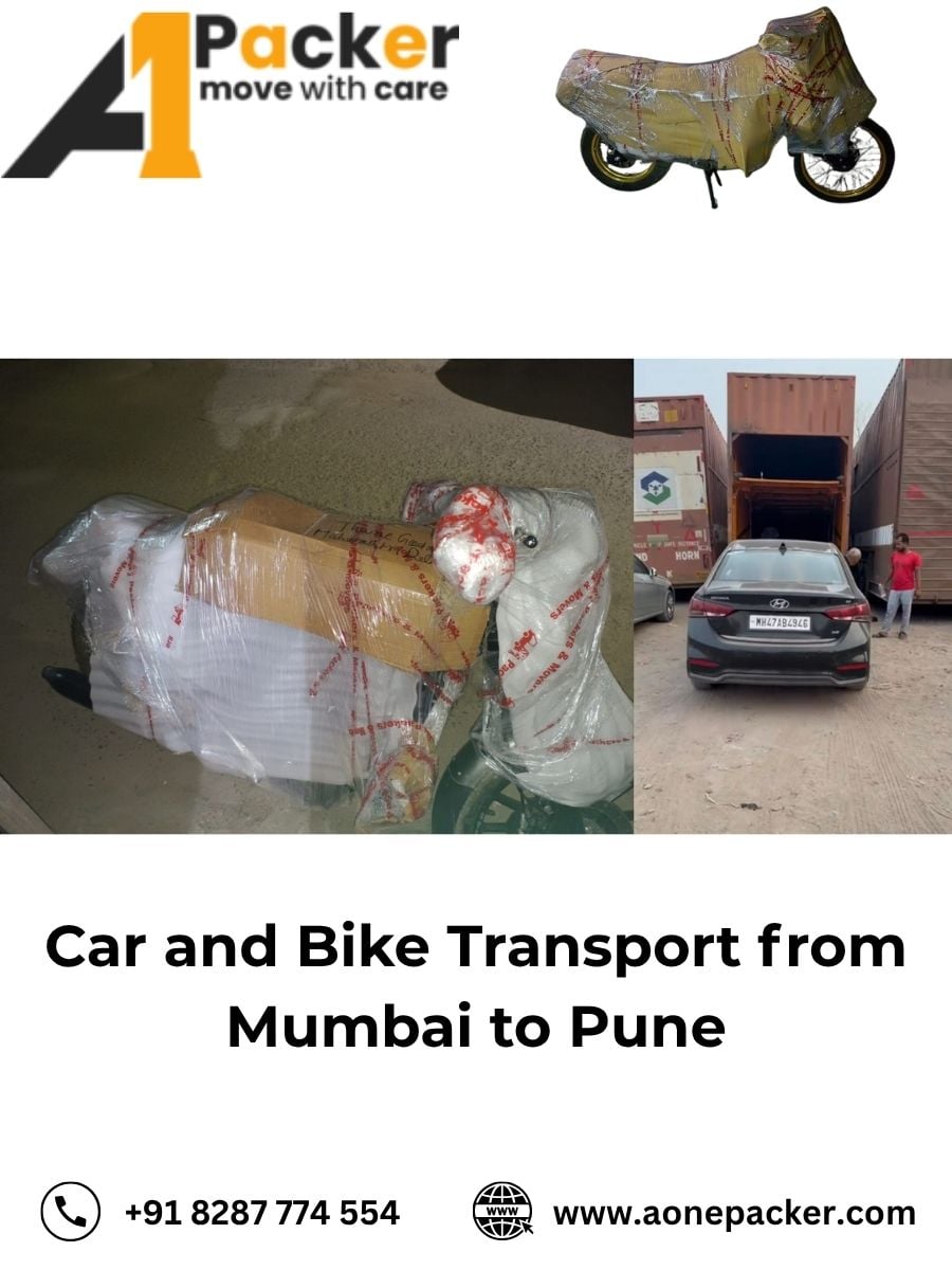 Car and Bike Transport from Mumbai to Pune