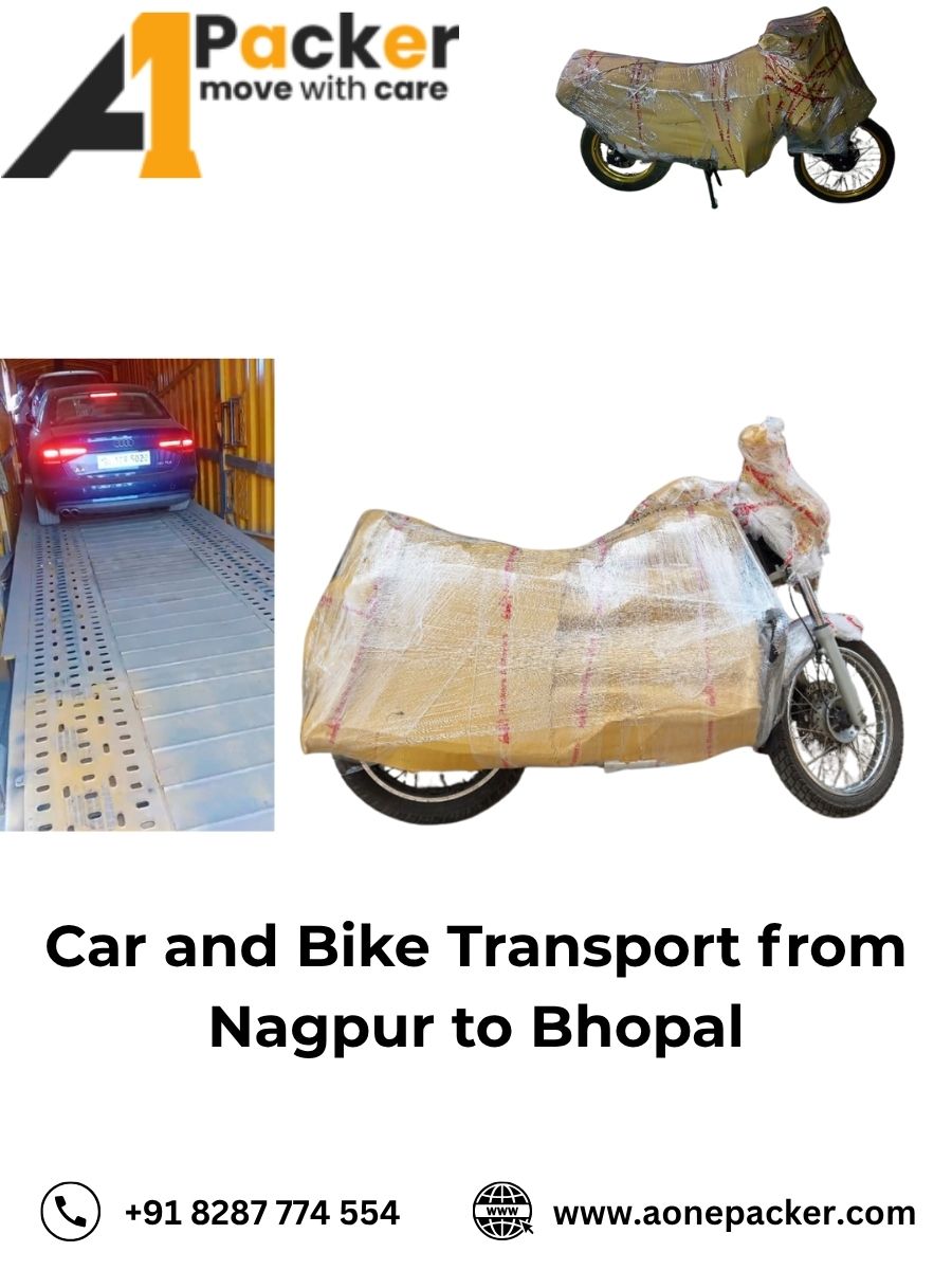 Car and Bike Transport from Nagpur to Bhopal