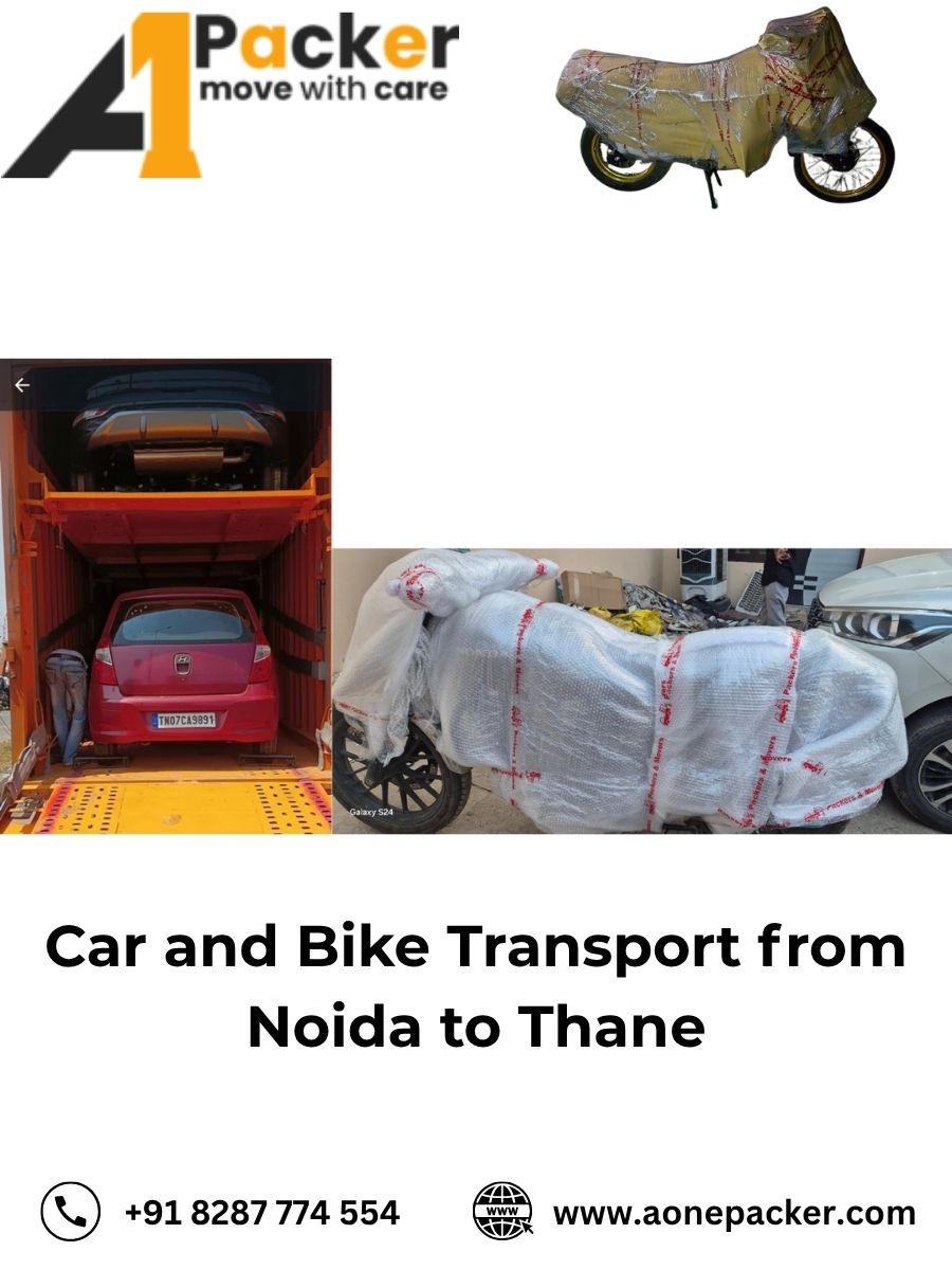Car Transport Services from Noida to Thane Aone Packer