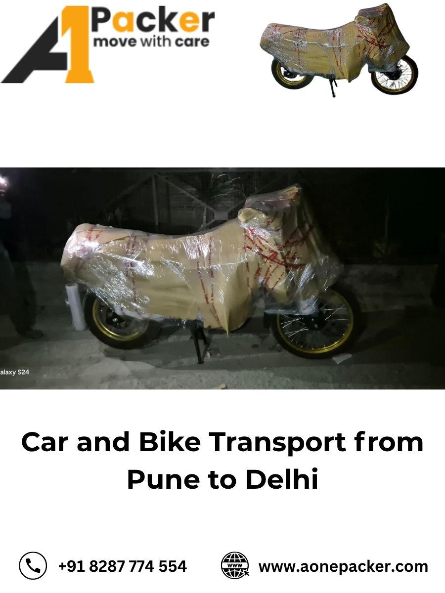 Car and Bike Transport from Pune to Delhi