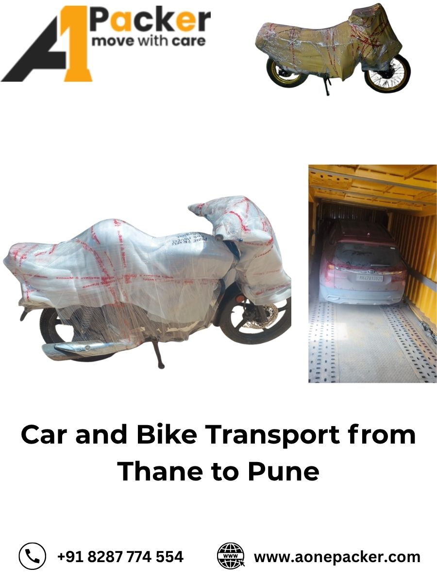 Car and Bike Transport from Thane to Pune