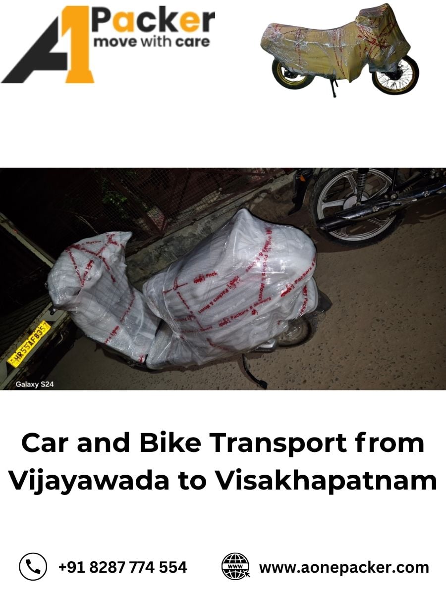 Car and Bike Transport from Vijayawada to Visakhapatnam