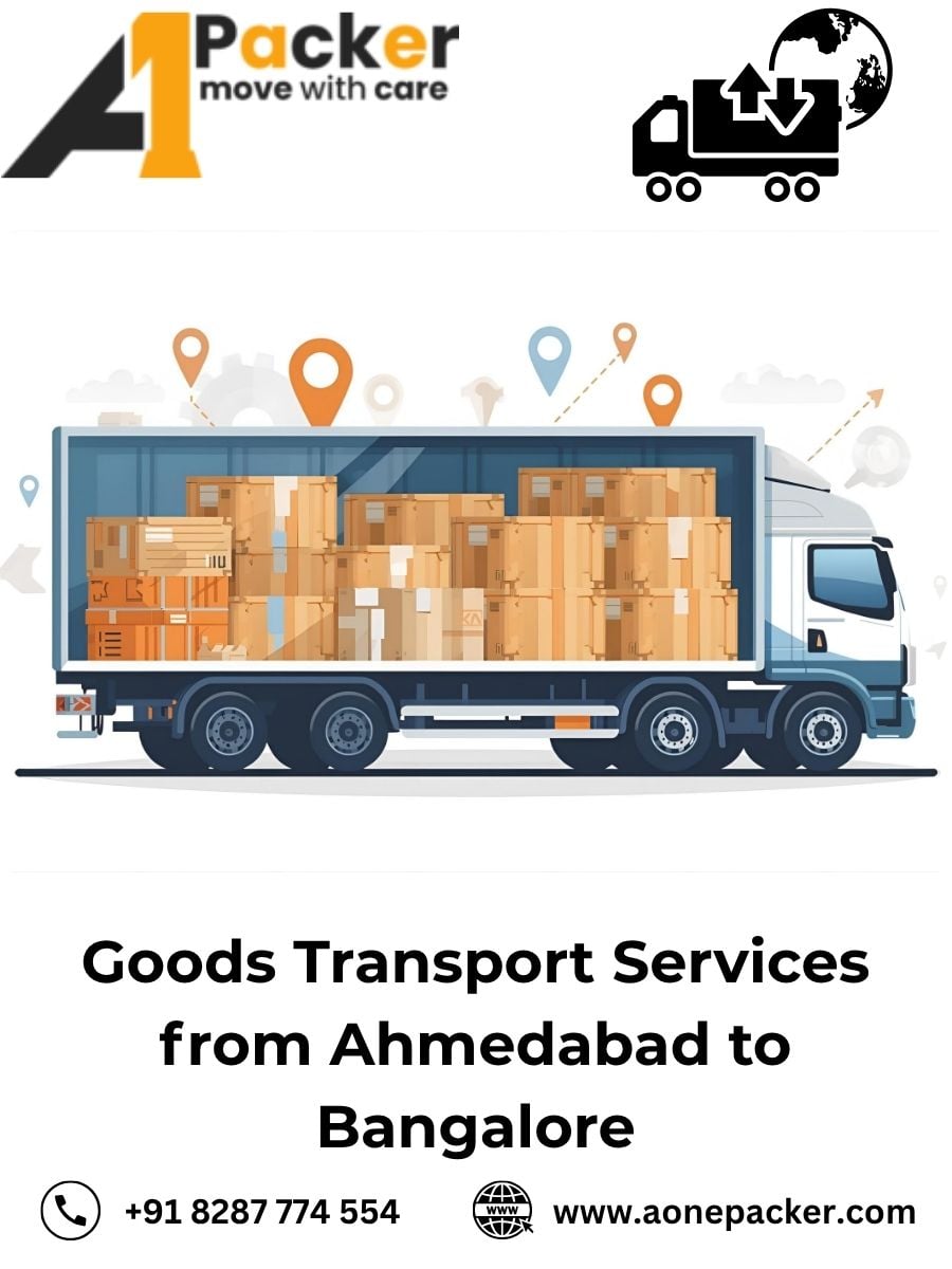 Goods Transport from Ahmedabad to Bangalore