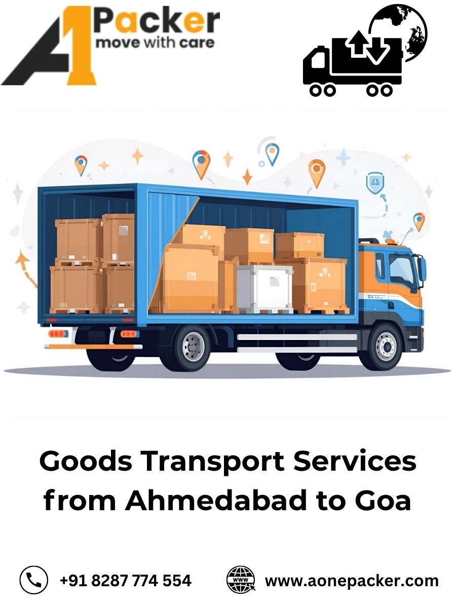 Goods Transport from Ahmedabad to Goa