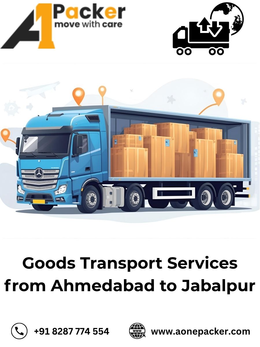 Goods Transport from Ahmedabad to Jabalpur