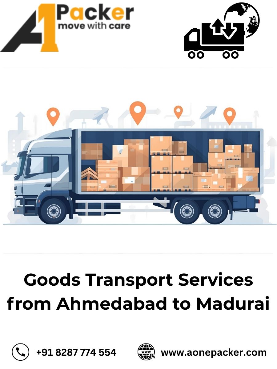 Goods Transport from Ahmedabad to Madurai