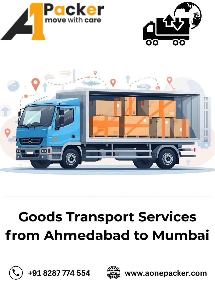 Goods Transport from Ahmedabad to Mumbai