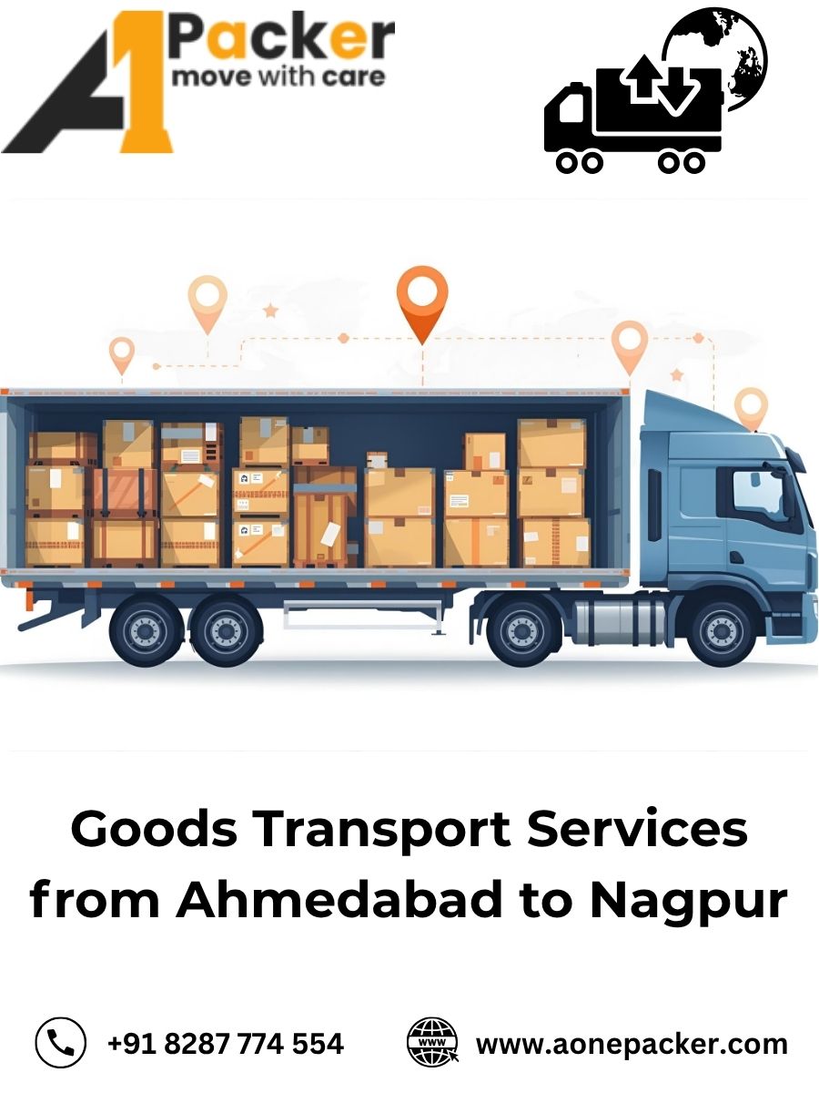 Goods Transport from Ahmedabad to Nagpur