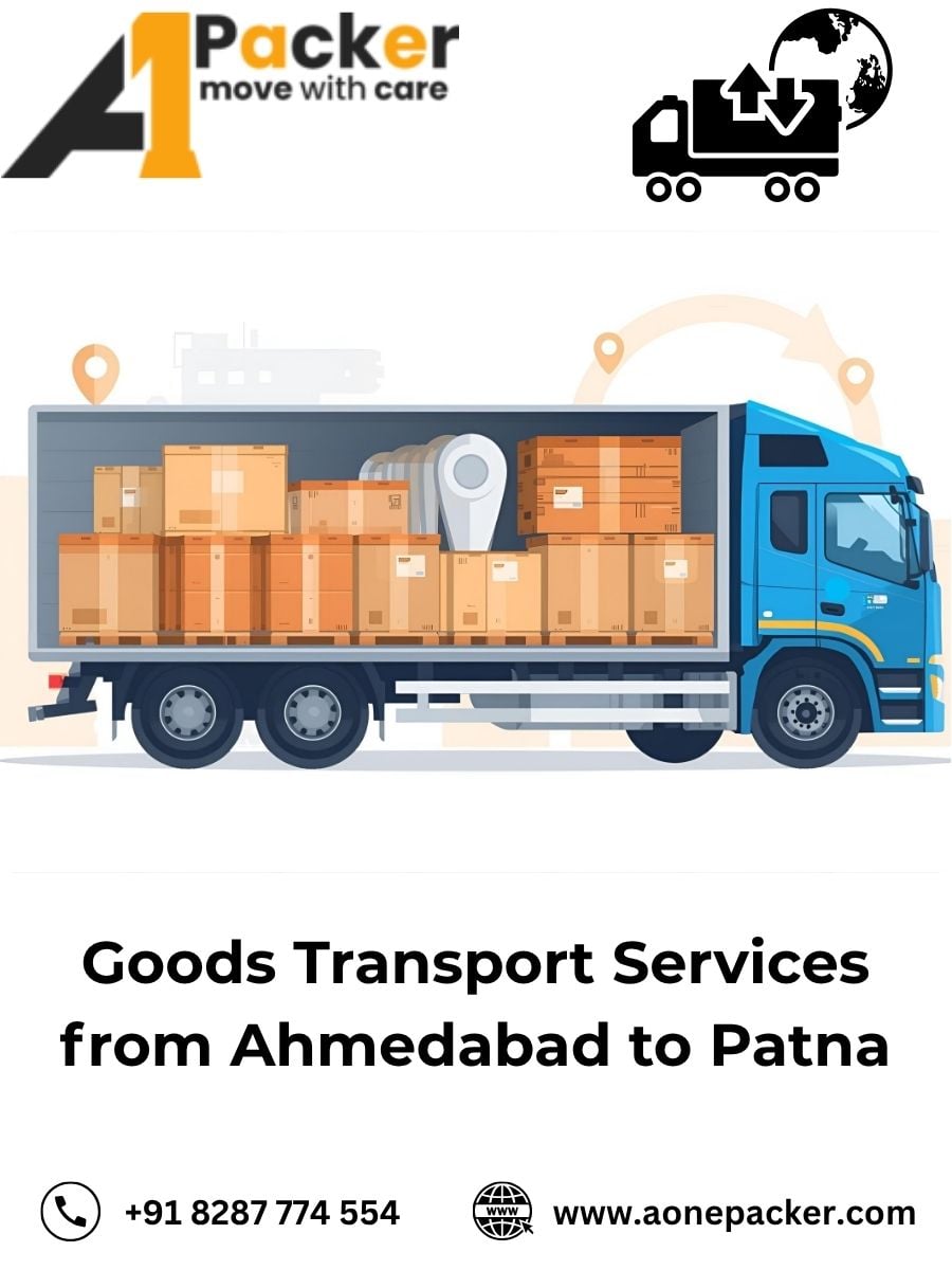 Goods Transport from Ahmedabad to Patna
