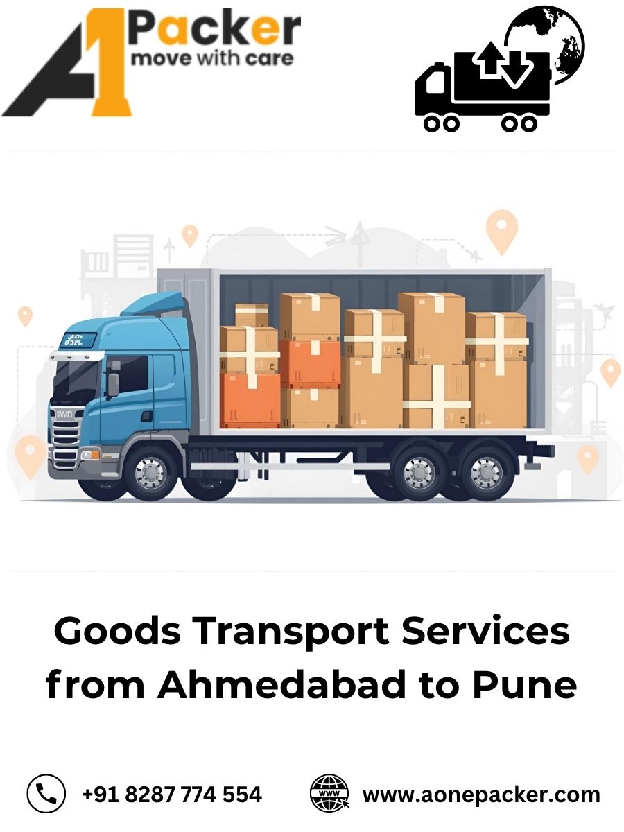 Goods Transport from Ahmedabad to Pune