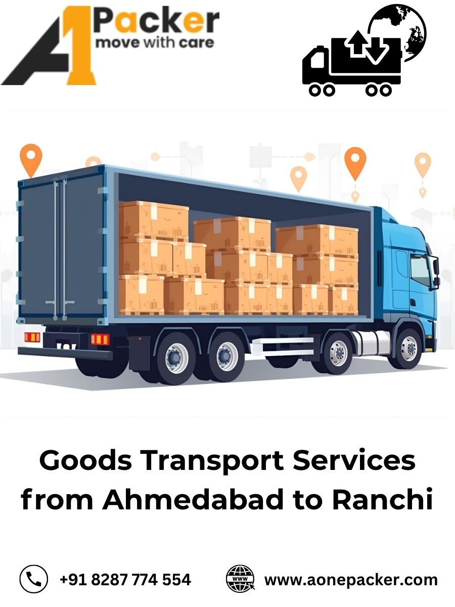 Goods Transport from Ahmedabad to Ranchi