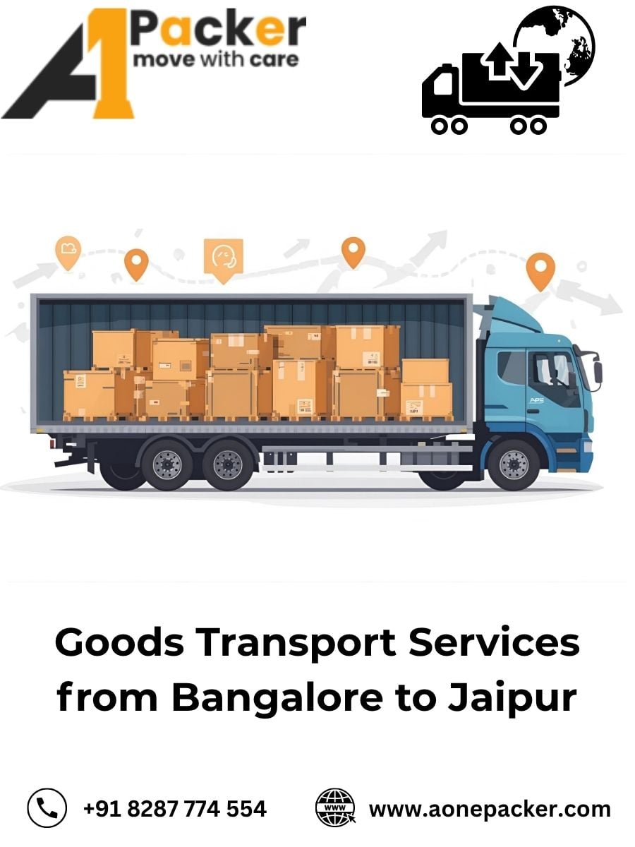 Goods Transport from Bangalore to Jaipur