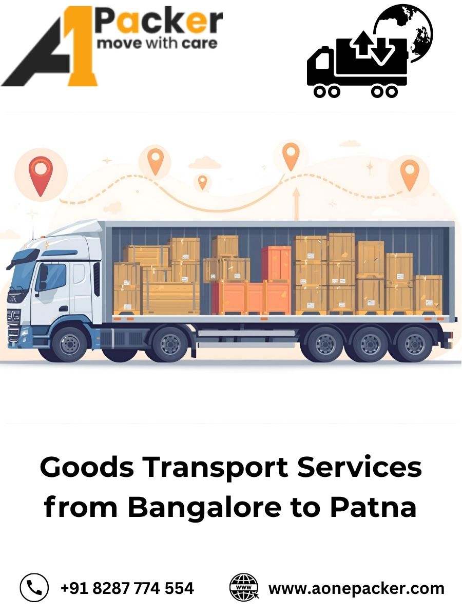Goods Transport from Bangalore to Patna