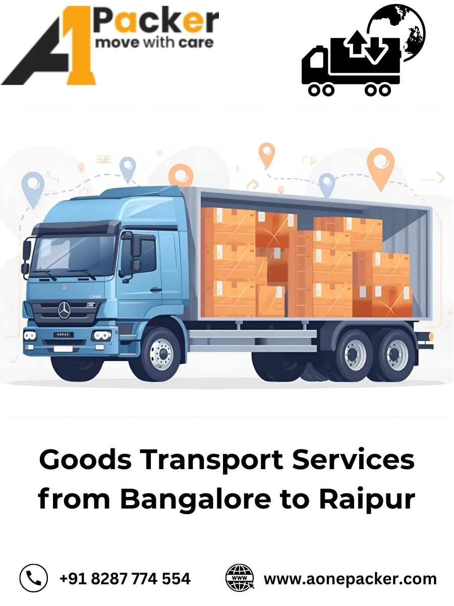 Goods Transport from Bangalore to Raipur