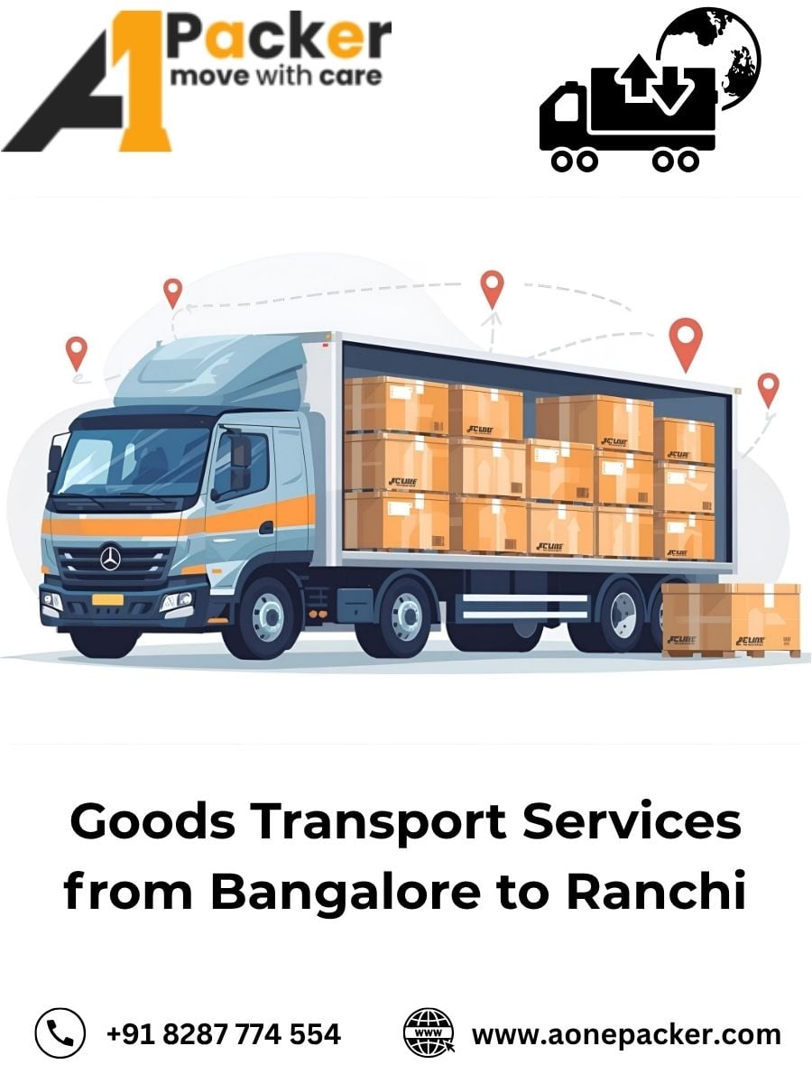 Goods Transport from Bangalore to Ranchi