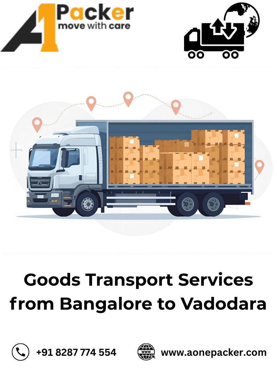 Goods Transport from Bangalore to Vadodara