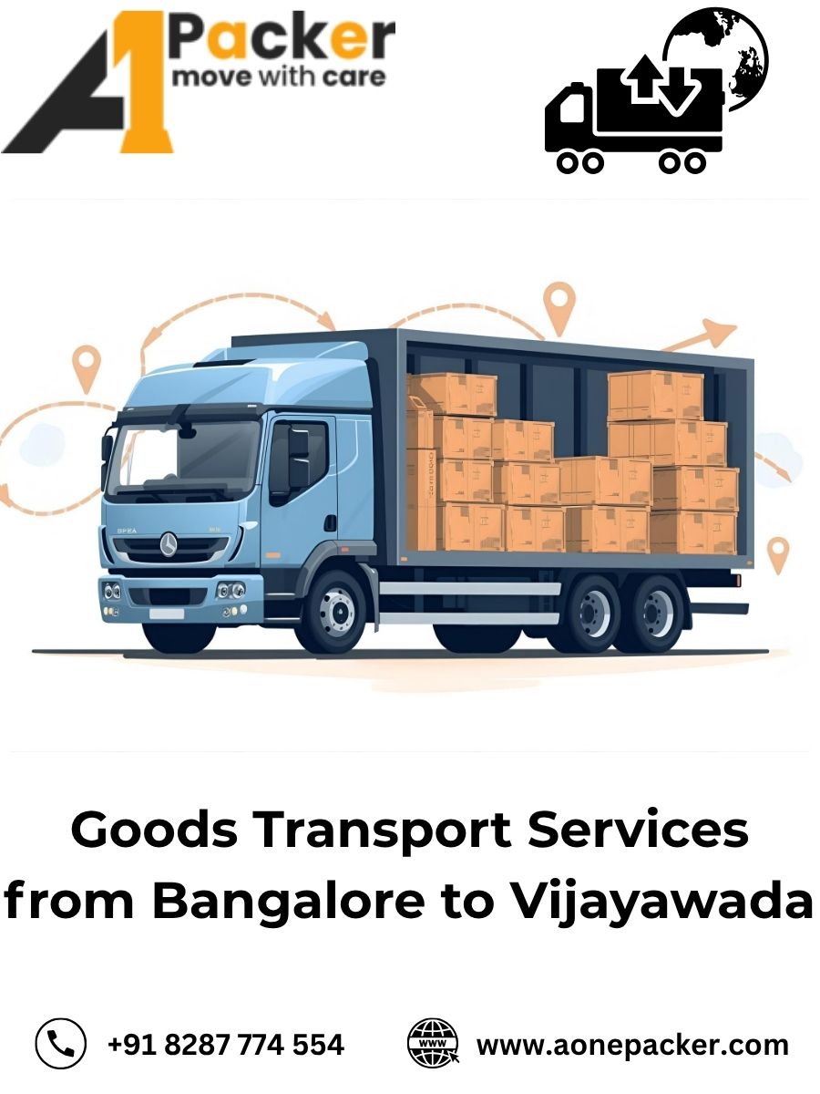 Goods Transport from Bangalore to Vijayawada