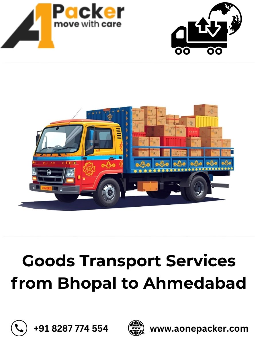 Goods Transport from Bhopal to Ahmedabad