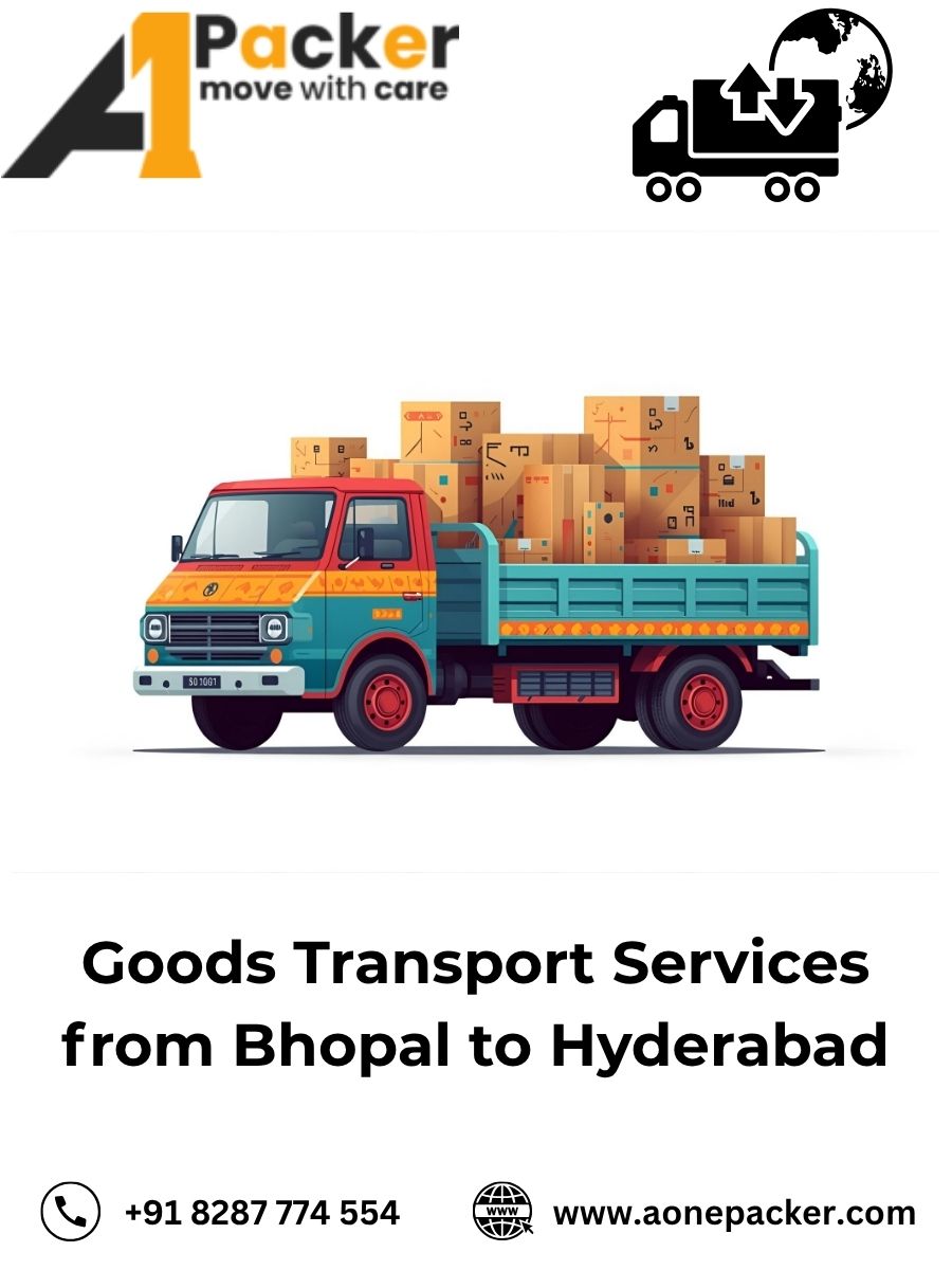Goods Transport from Bhopal to Hyderabad