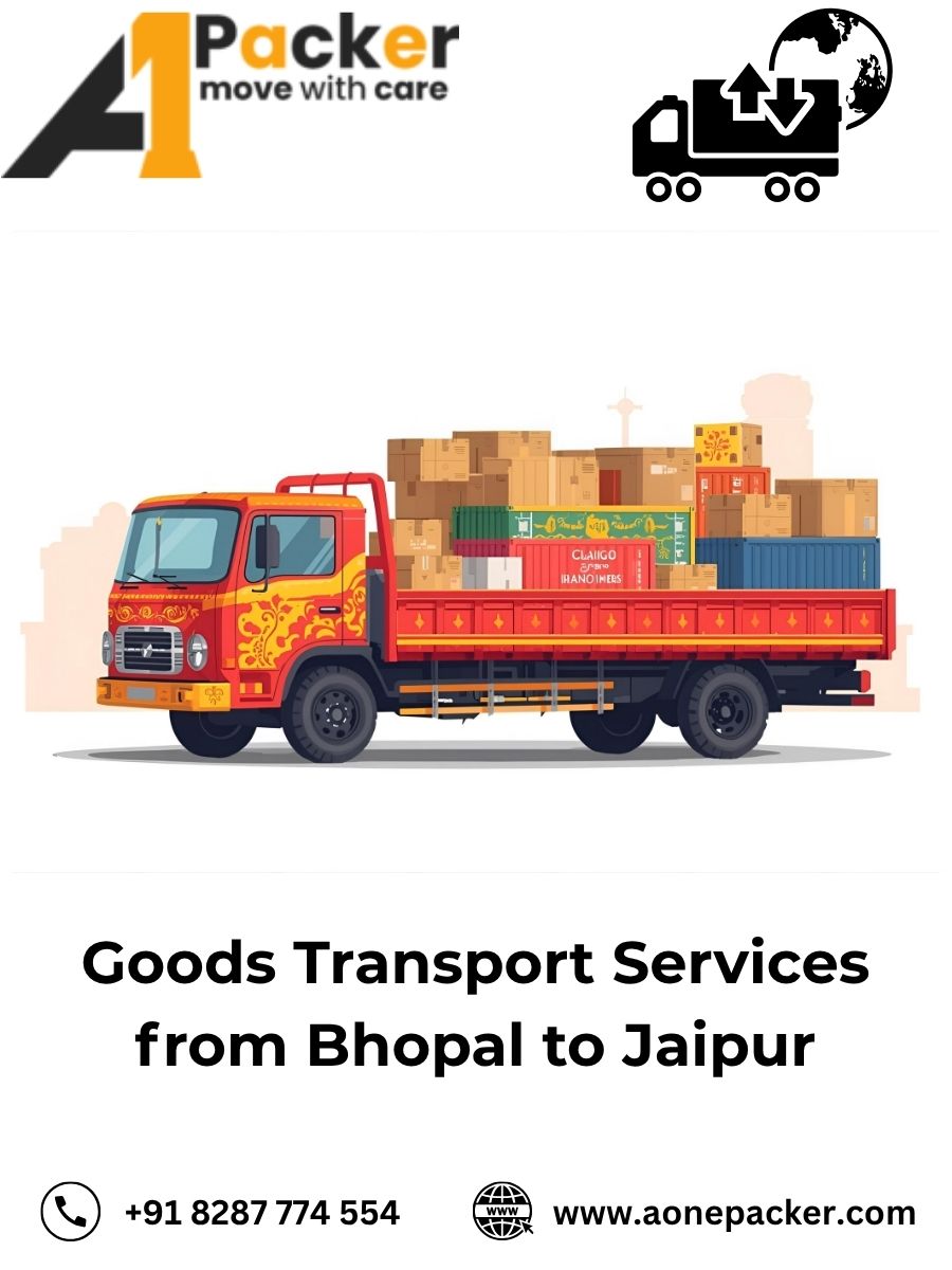 Goods Transport from Bhopal to Jaipur