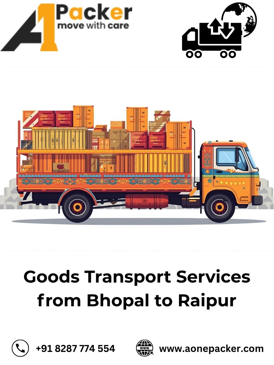 Goods Transport from Bhopal to Raipur