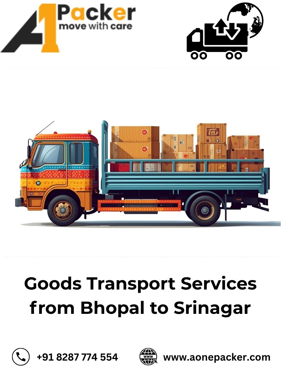 Goods Transport from Bhopal to Srinagar