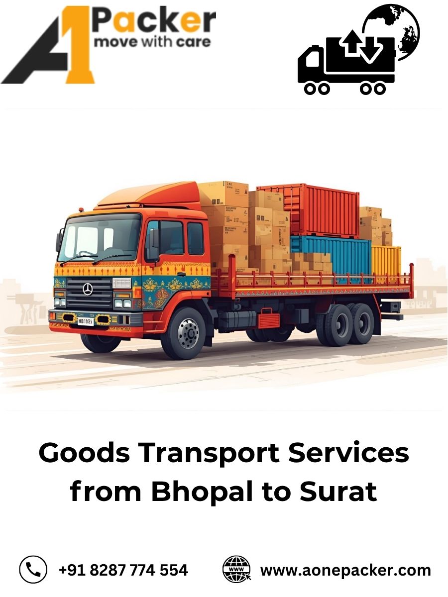Goods Transport from Bhopal to Surat